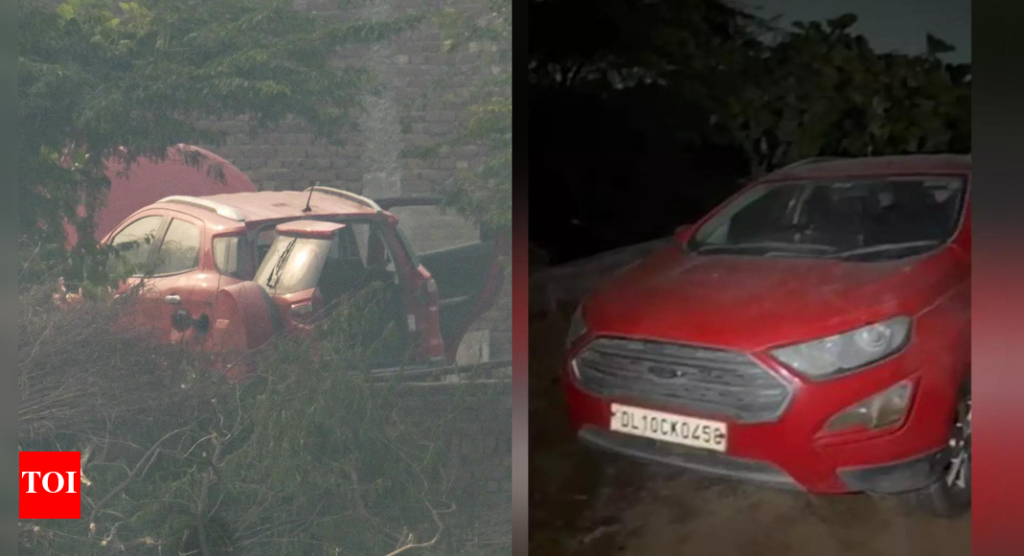 लाल किल्ला कार स्फोट: बॉम्बर उमरशी संबंधित इकोस्पोर्ट ड्रायव्हरला ताब्यात घेतले – त्याची भूमिका काय आहे?