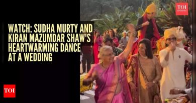 लग्नात सुधा मुर्ती आणि किरण मुझुमदार शॉ यांचा आनंदी डान्स व्हायरल: कोण होते वधू आणि वर |