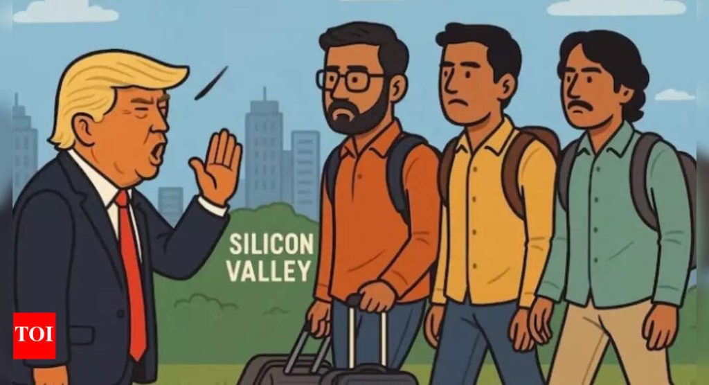 अमेरिकन लोकांना प्रशिक्षित करा आणि घरी जा: H-1B व्हिसा धारकांसाठी नवीन यूएस मंत्र