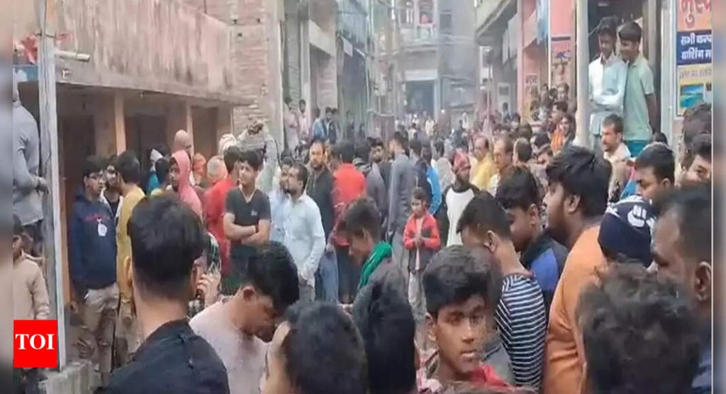 बिहार: मुझफ्फरपूरच्या मोतीपूर नगरमध्ये आग लागून ५ जणांचा मृत्यू; शॉर्ट सर्किट कारण असल्याचा संशय आहे