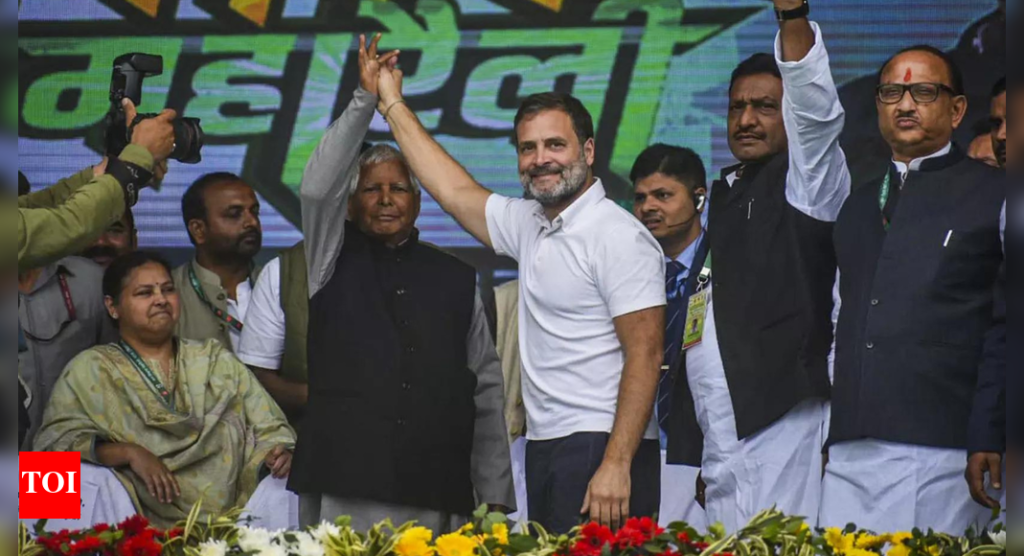 राहुल गांधींचा बिहारचा धक्का: काँग्रेस वाईटरित्या घसरली, भारत ब्लॉकला पराभूत केले – काय चूक होऊ शकते