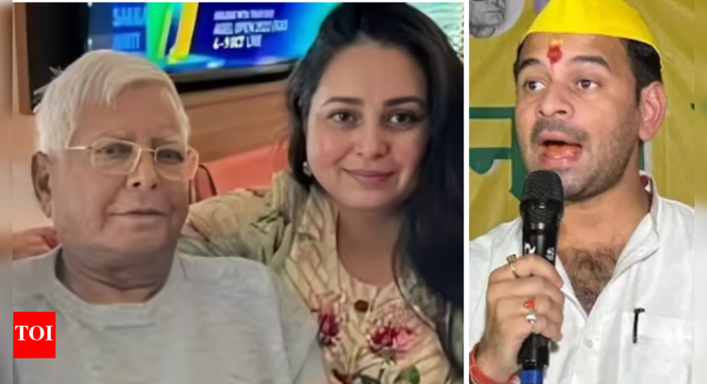 ‘कुटुंबावर हल्ला करणाऱ्यांना गाडून टाकू’: तेज प्रताप म्हणाले रोहिणीचा अपमान ‘असह्य’; लालूंना मनापासून आवाहन करतो