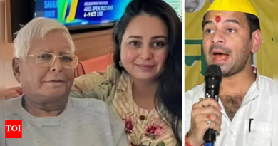 ‘कुटुंबावर हल्ला करणाऱ्यांना गाडून टाकू’: तेज प्रताप म्हणाले रोहिणीचा अपमान ‘असह्य’; लालूंना मनापासून आवाहन करतो