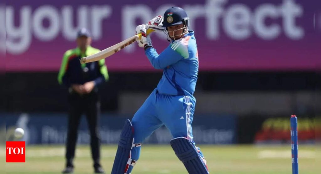 रायझिंग स्टार्स आशिया चषक: वैभव सूर्यवंशीने पाकिस्तान शाहिन्सविरुद्ध 28 चेंडूत 45 धावा केल्या