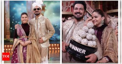 पति पत्नी और पंगा विजेता: रुबिना दिलीक आणि अभिनव शुक्ला यांनी सर्वगुण संपन्न जोडीचा किताब पटकावला |