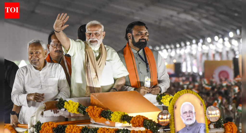 बिहारमधील 5 पैकी 4 जागा NDA ने जिंकल्या आहेत