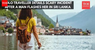 धक्कादायक चकमक: श्रीलंकेतील एकट्या महिला प्रवासी विचलित करणाऱ्या फ्लॅशर घटनेची चर्चा करते |