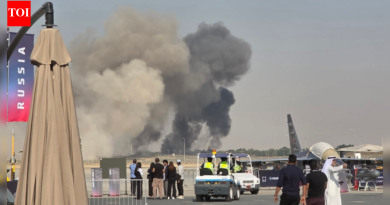 एअर शोदरम्यान तेजस फायटर जेट दुबईत कोसळले; पायलटचे भाग्य अज्ञात – पहा