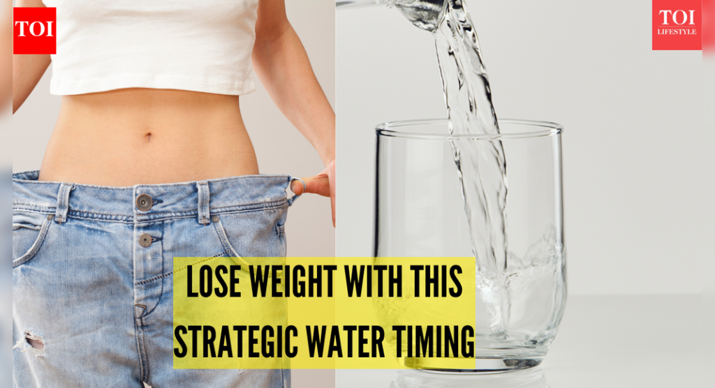 तणावाशिवाय वजन कमी करायचे आहे का? फिटनेस कोच सुचवतात “स्ट्रॅटेजिक वॉटर टायमिंग”