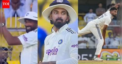 मोहम्मद सिराजचा वाइल्ड थ्रो: केएल राहुल आत आला – पहा