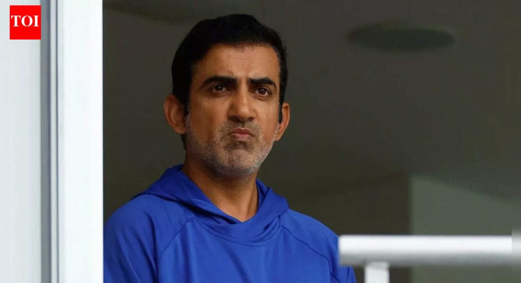 ‘दोष माझ्यापासून सुरू होतो’: गौतम गंभीरला 2-0 व्हाईटवॉशनंतर उष्माघाताचा सामना करावा लागतो, परंतु टीकाकारांना त्याच्या मोठ्या विजयांची आठवण करून देते