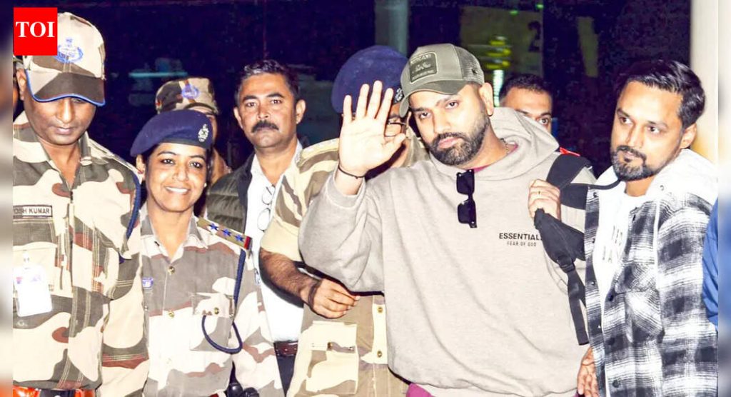 ‘अरे भाई, ये तो हमारा दोस्त है’: रोहित शर्माची सिक्युरिटीसोबतची धमाल व्हायरल – पहा