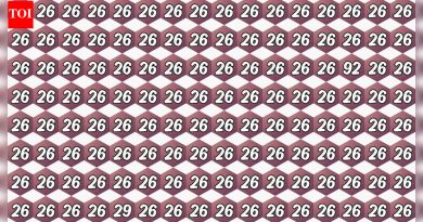 ऑप्टिकल इल्युजन आव्हान: स्पॉट 92 आणि 29 मधील 26s फक्त 8 सेकंदात |