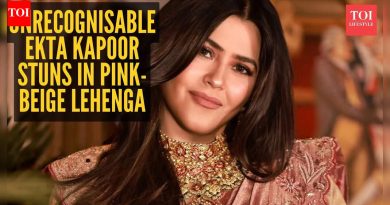 या जबड्यात टाकणाऱ्या लेहेंग्यात तुम्ही एकता कपूरला ओळखणार नाही