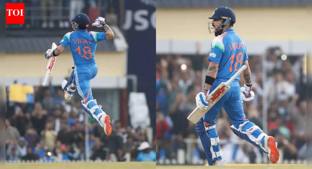 IND vs SA: विराट कोहलीने हवेत ठोसा मारला, आणखी एक एकदिवसीय शतकासह गर्जना केली कारण भारताने मालिकेच्या सुरुवातीच्या सामन्यावर ताबा मिळवला