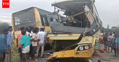कराईकुडीजवळ सरकारी बसची समोरासमोर धडक : 11 ठार, 20 हून अधिक जखमी