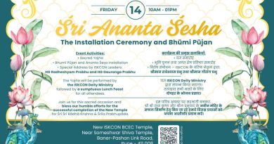 Historic Divine Event at ISKCON BCEC, Pune