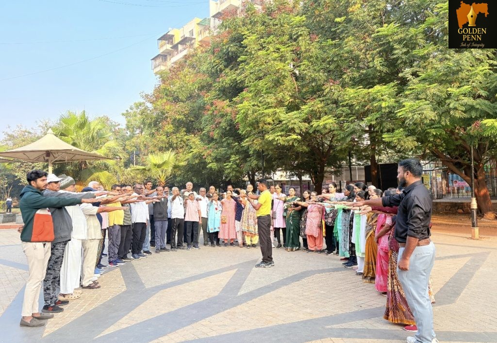 संविधान दिन साजरा — लिनियर गार्डन ज्येष्ठ नागरिक संघ, पिंपळे सौदागर