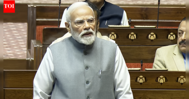 हिवाळी अधिवेशन: संसद सुरू होताच पंतप्रधान मोदींनी उपराष्ट्रपती सीपी राधाकृष्णन यांचे स्वागत केले – पहा