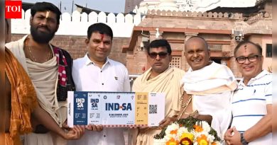 प्रभूचे तिकीट: OCA चा कटक T20 साठी पहिला पास जगन्नाथ मंदिरात उतरला; आशीर्वाद मागतो