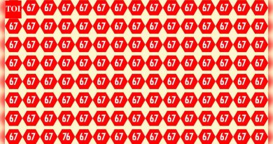 ऑप्टिकल इल्युजन चॅलेंज: तुम्ही फक्त ५ सेकंदात ‘६७’ मधील ‘७६’ नंबर शोधू शकता का?