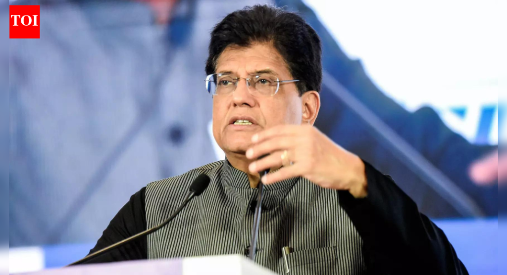 ‘मजबूत विकेट’: पीयूष गोयल म्हणतात की नोव्हेंबरच्या निर्यातीत चांगली वाढ दिसून येते; ऑक्टोबरच्या घसरणीनंतर मालाच्या व्यापारात तेजी आली