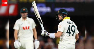 ऍशेस: स्टीव्ह स्मिथच्या तारेवर ऑस्ट्रेलियाने 378-6 अशी गर्जना केली, दुसऱ्या दिवशी इंग्लंडवर 44 धावांनी फायदा क्रिकेट बातम्या