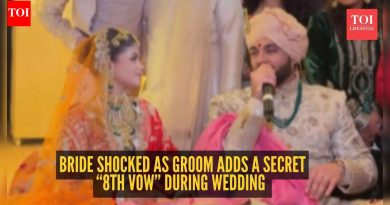 “स्विकार है!” नवरीने वराच्या मजेशीर 8 व्या वचनाला ‘हो’ म्हटले, इंटरनेटवर हसू आवरता येणार नाही |