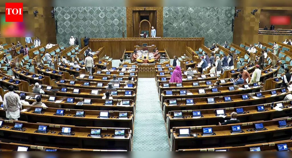 तामिळनाडू विधीसाठी संसदेत भाजप आणि द्रमुकच्या खासदारांमध्ये हाणामारी | भारत बातम्या