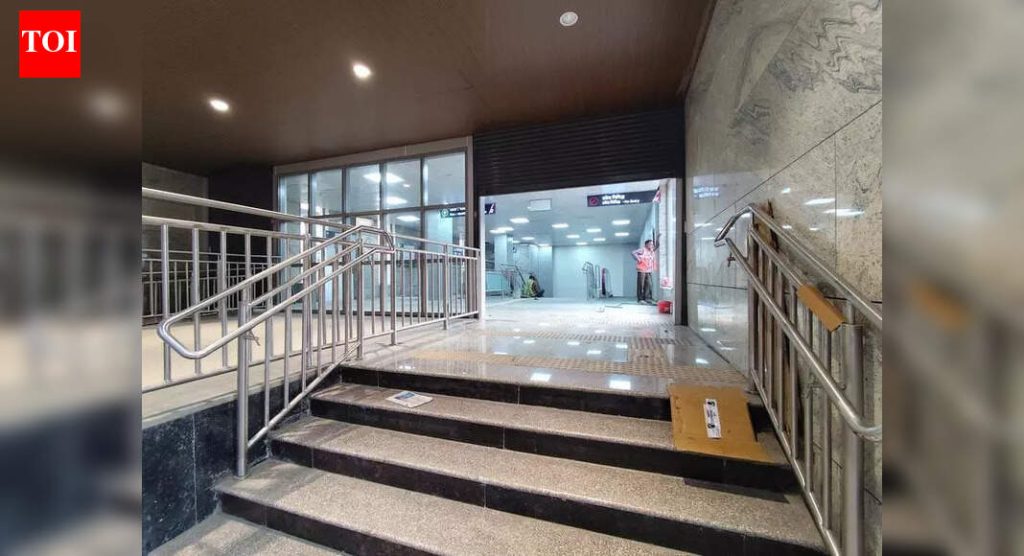 वर्षभरानंतर स्वारगेट मेट्रो अंडरपास तयार झाला