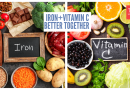 व्हिटॅमिन सी सह जोडल्यास लोह अधिक चांगले शोषले जाते
