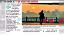 पुण्यात सकाळच्या थंडीमुळे आकाश निरभ्र असल्यामुळे किमान तापमानात घट झाली आहे