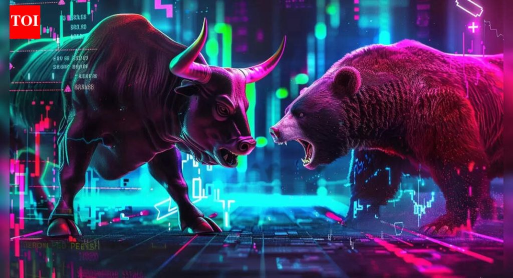 आज शेअर बाजार: निफ्टी 50 25,900 च्या खाली उघडला; बीएसई सेन्सेक्स 350 अंकांवर घसरला