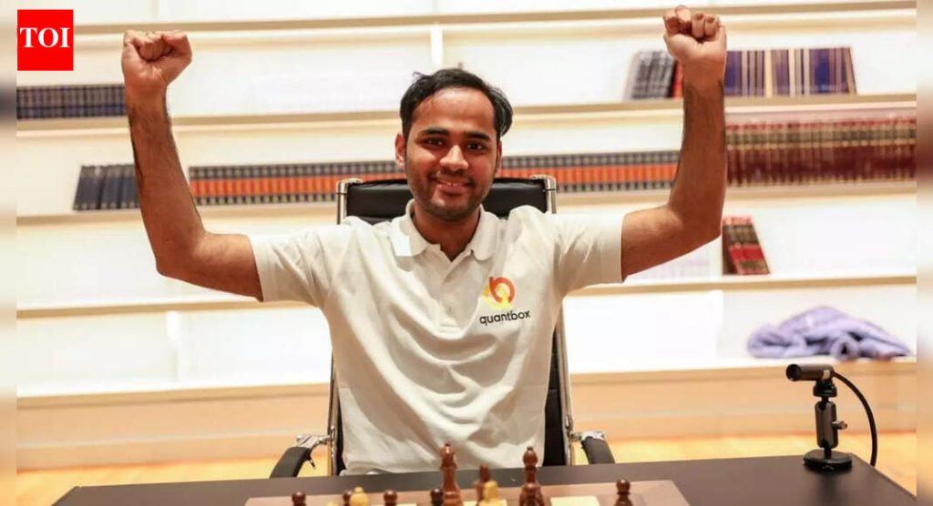 भारताच्या अर्जुन एरिगाईसीने फ्रीस्टाईल बुद्धिबळ ग्रँडस्लॅम फायनलमध्ये मॅग्नस कार्लसनचा पराभव केला, उपांत्यपूर्व फेरीत व्हिन्सेंट कीमरशी सामना होणार | बुद्धिबळ बातम्या