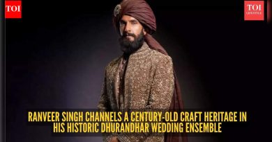 ‘धुरंधर’ मधील रणवीर सिंगच्या लग्नाच्या पोशाखात आहे 19व्या शतकातील रहस्य, चाहते थक्क