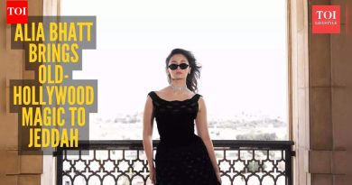 आलिया भट्टने नुकताच तिचा सर्वात प्रतिष्ठित रेड-कार्पेट लुक टाकला, जेद्दाहमधील ऑड्रे हेपबर्न