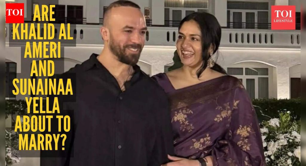 खालिद अल अमेरी आणि सुनैना येला लग्न करणार आहेत का? प्रेमकथेच्या आत इंस्टाग्रामने सॉफ्ट-लाँच करण्याचा प्रयत्न केला
