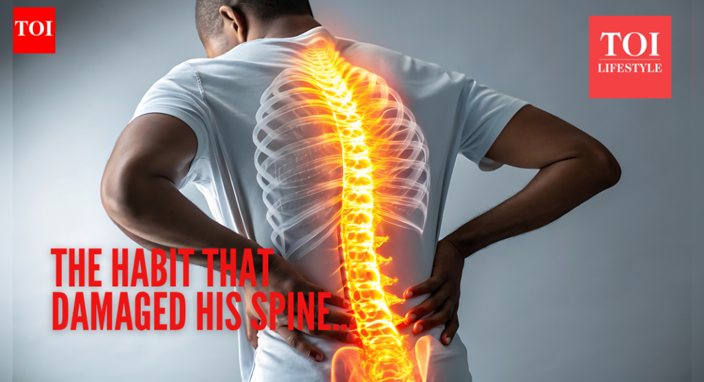 मणक्याचे आरोग्य: “तो तरुण, सक्रिय आणि निरोगी होता पण…”, एम्सचे डॉक्टर या एका छोट्याशा सवयीमुळे रुग्णाच्या मणक्याचे जवळजवळ नुकसान कसे झाले ते सामायिक करतात.