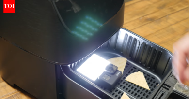 एअर फ्रायरमध्ये खरोखर काय होते? YouTuber ने शोधण्यासाठी आत GoPro ठेवले |