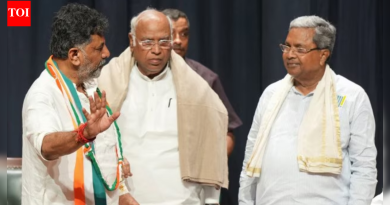 कर्नाटकच्या मुख्यमंत्रीपदावरून वाद : विधानसभेच्या हिवाळी अधिवेशनानंतर डीके शिवकुमार मुख्यमंत्री होतील, असा दावा काँग्रेस आमदार