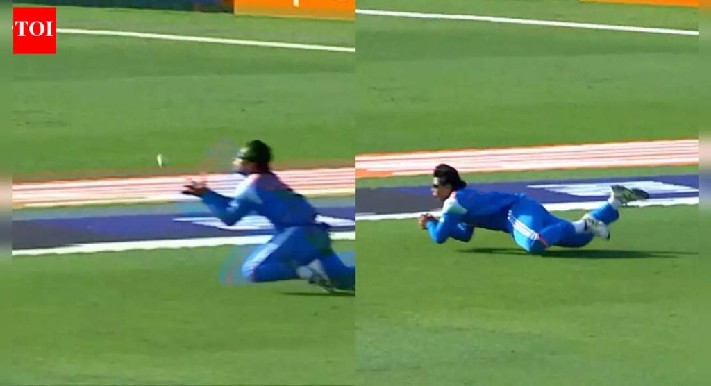 पहा: U19 आशिया चषक 2025 मध्ये 171 धावांच्या खेळीनंतर वैभव सूर्यवंशी गरुड झाला, धारदार झेल पकडला