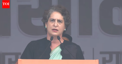 ‘प्रत्येक पावलावर संशय’: काँग्रेसच्या मेगा रॅलीत प्रियंका गांधींनी सरकार, निवडणूक आयोगावर टीका केली – शीर्ष कोट