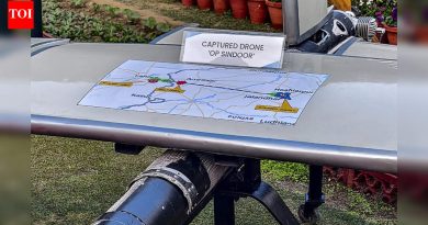 ऑप सिंदूर दरम्यान पाकने वापरलेले तुर्की ड्रोन लष्कराने दाखवले; लाहोरहून प्रक्षेपित, जालंधरला जाणार – पहा | भारत बातम्या