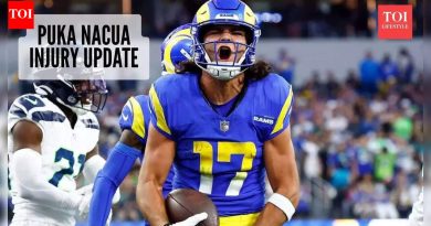Puka Nacua’s injury: घोट्याच्या मोचला बरा होण्यासाठी किती वेळ लागतो |