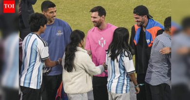 लिओनेल मेस्सीचा GOAT टूर संपला: चार-शहरांच्या वावटळीनंतर अर्जेंटिनाच्या स्टारने भारत सोडला | फुटबॉल बातम्या