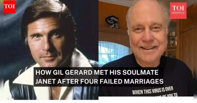 गिल जेरार्डचे कुटुंब: चार अयशस्वी विवाहानंतर ‘बक रॉजर्स’ स्टारने त्याच्या सोबती जेनेटला कसे भेटले |