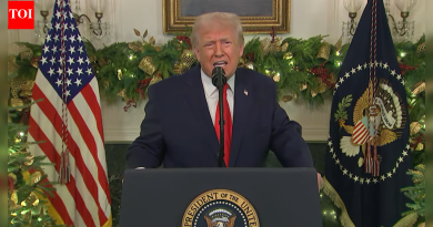 ‘एक गोंधळ वारसा मिळाला, तो दुरुस्त करणे’: डोनाल्ड ट्रम्प यांनी बिडेनवर हल्ला केला – व्हाईट हाऊसच्या भाषणातील शीर्ष कोट