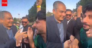 ‘कभी धोका नहीं देता’: पीसीबी प्रमुख मोहसीन नक्वी यांनी माजी पाकिस्तानी कर्णधाराला टी-20 विश्वचषक मेंटॉर म्हणून नियुक्त करण्यास सांगितले – पहा