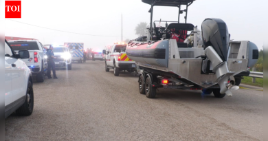 गॅल्व्हेस्टन बे विमान अपघात: जळालेल्या रुग्णाला घेऊन जाणारे मेक्सिकन नौदलाचे विमान खाली झाले; ५ ठार झालेल्यांमध्ये २ वर्षांचा मुलगा