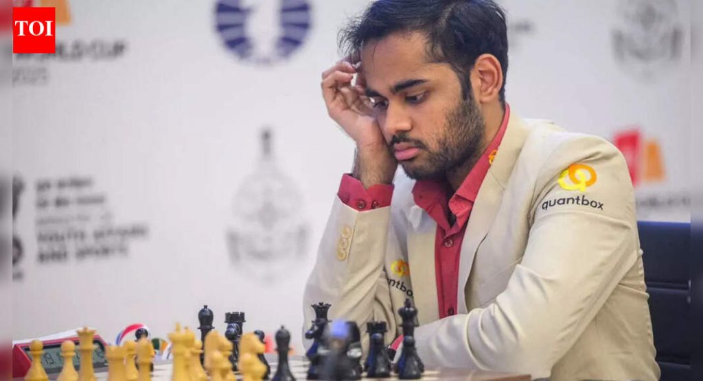 अर्जुन एरिगाईसीने वर्ल्ड रॅपिड पोडियमवर तुफान येण्यासाठी आठ वर्षांचा खेळ कसा तोडला | बुद्धिबळ बातम्या